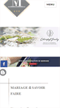 Mobile Screenshot of mariageetsavoirfaire.com
